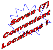 7 Convenient Locations